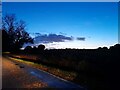 Sunset over Clatterford End