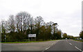 A1 northbound near Crabtree House