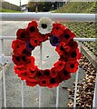 SH8076 : Remembrance wreath by Richard Hoare