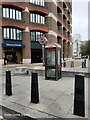 TQ2978 : Telephone Kiosk at Pimlico Station by PAUL FARMER