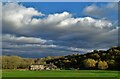 Beneath November clouds at Totley Bents