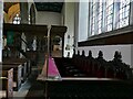 SX8751 : Dartmouth St Saviour: south aisle seating by Stephen Craven