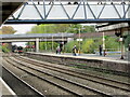 Wellington station with 6233 The Duchess of Sutherland approaching