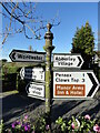 Direction Sign ? Signpost on the B4202 in Abberley