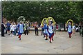 TA0928 : Morris dancers in Trinity Square, Hull by Ian S