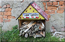 NJ3864 : Stick Library by Anne Burgess
