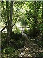 Footbridge over Nant Cylla