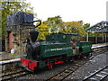 NY7146 : Green Dragon at Alston Station by James T M Towill