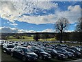 SK2570 : Additional parking at Chatsworth by Graham Hogg