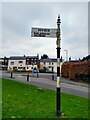 SU1584 : Direction signpost, Drove Road, Swindon by Brian Robert Marshall