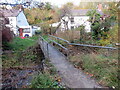 Pontdroed Cwm Plysgog / Cwm Plysgog footbridge