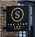 Sign for the Star Inn, Sancton