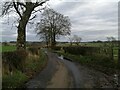 Minor road south of Strathaven