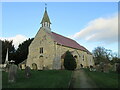 SE7486 : Sinnington church by T  Eyre
