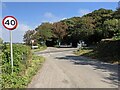 The crossroads next to Tolroy Holiday Village