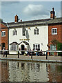 SK1414 : The Swan Inn at Fradley Junction in Staffordshire by Roger  Kidd