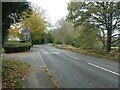 Signs at a bend on Hook Road