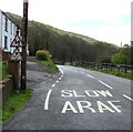 SLOW / ARAF on the B4434, Clyne