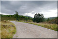 NN7897 : Estate road to Glen Tromie by Andy Waddington