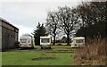 Caravans stored off Shilford Road