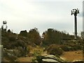 Transmitter masts on Gilstead Crag