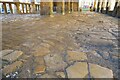 The floor of Chipping Campden Market Hall