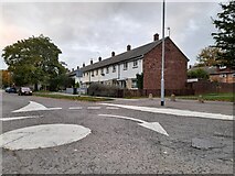 TL4661 : Roundabout on Campkin Road, Cambridge by David Howard