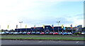 Car dealership on Western Road, Kilmarnock 