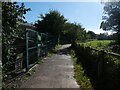 ST4159 : Strawberry Line, NCN26 west of Sandford by David Smith