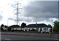 Bungalows on Glasgow Road (A761)