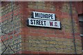 Midhope Street off Cromer Street, London