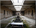 SE0832 : Inside the derelict Thornton Pressure Filters building, Close Head Lane, Thornton by habiloid