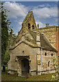SK8540 : South Porch, Holy Trinity church, Allington by Julian P Guffogg