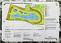 Pond plan in Goodyear Neighbourhood Park, Wolverhampton