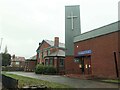 SJ9287 : Welcome to Hazel Grove Methodist Church by Christine Johnstone