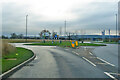 Roundabout on Mike Griffin Way