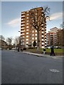 Tower block on the corner of Donnington Road and Harlesden Road