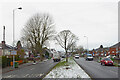 Three Tuns Lane near Elston Hall in Wolverhampton