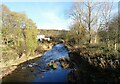 Looking downstream at Blackhall Mill