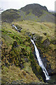 NY2216 : Waterfall below Dalehead Crags by Ian Taylor