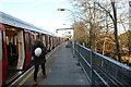 Leaving the train at West  Harrow