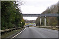 Footbridge over A43 Lumbertubs Way