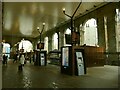 NZ2463 : Inside the portico, Newcastle central station by Stephen Craven