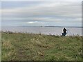 Fisherman on the banks of the Severn