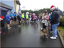 H4672 : Meeting for the Santa Run, Omagh by Kenneth  Allen