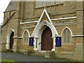 Ukrainian Catholic church, Manningham - entrance