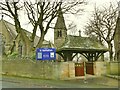 Lychgate of St Barnabas church, Heaton