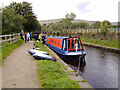 Narrowboats outside the West Portal of the Standedge Tunnel, Huddersfield Narrow Canal