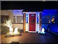 Christmas lights on Kinloch Drive, Kingsbury 