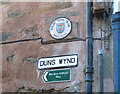 Signs at Duns Wynd, Kelso